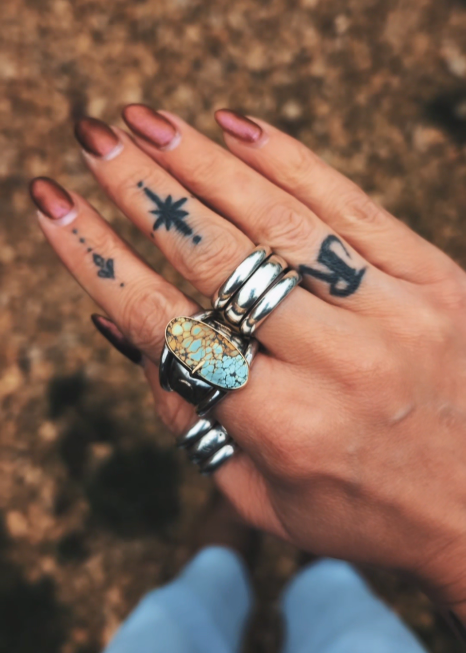 Aegean Gold Ring (UK size S)