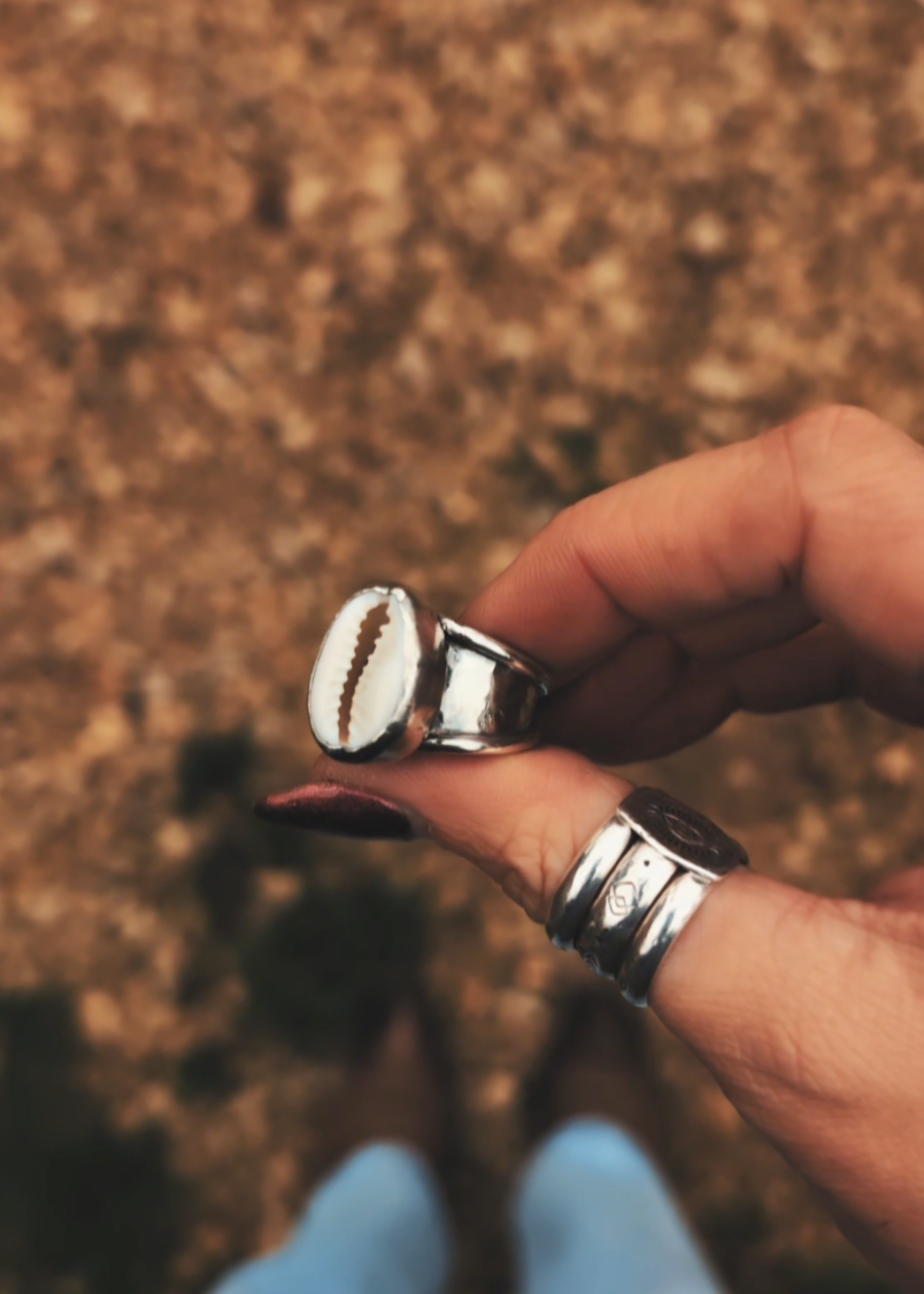 Ocean Echoes Ring (UK size R)