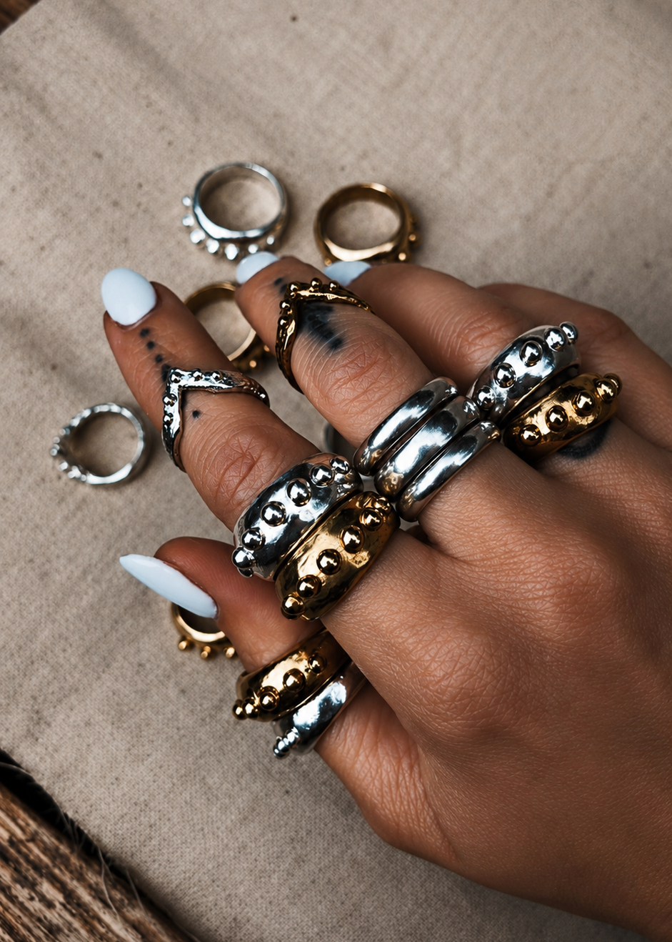 Echoes Ring Medium (UK size O/P)