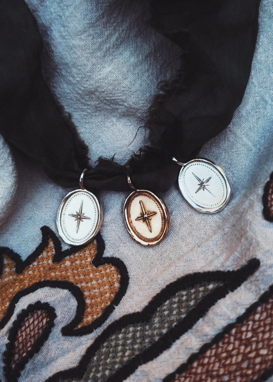 Soul Star Necklace (Silver & Brass)