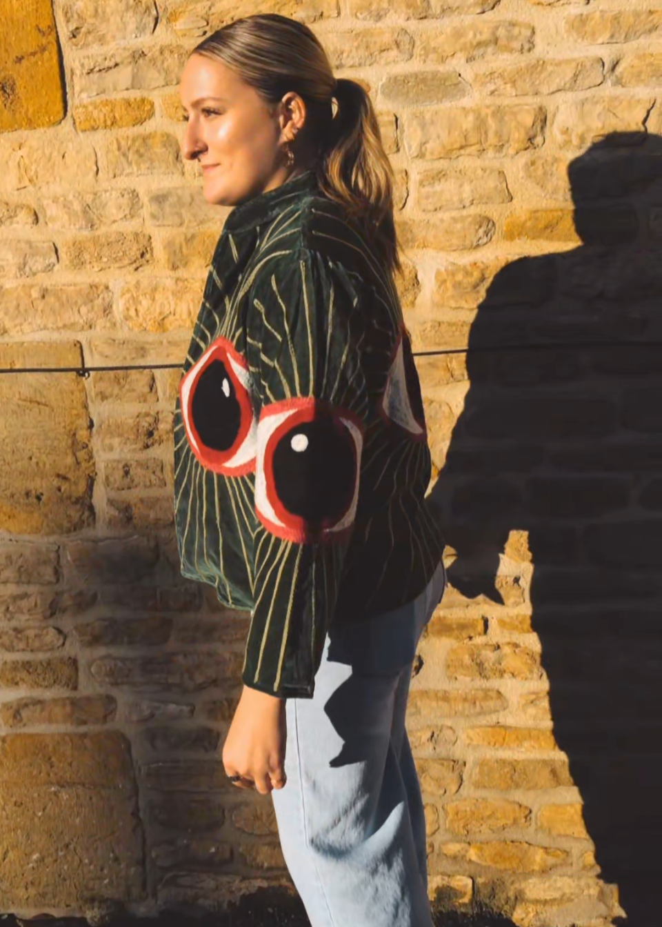 Evil Eye Jacket (Emerald Green)