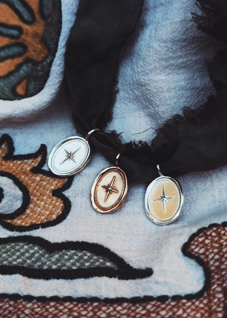 Soul Star Necklace (Silver & Brass)