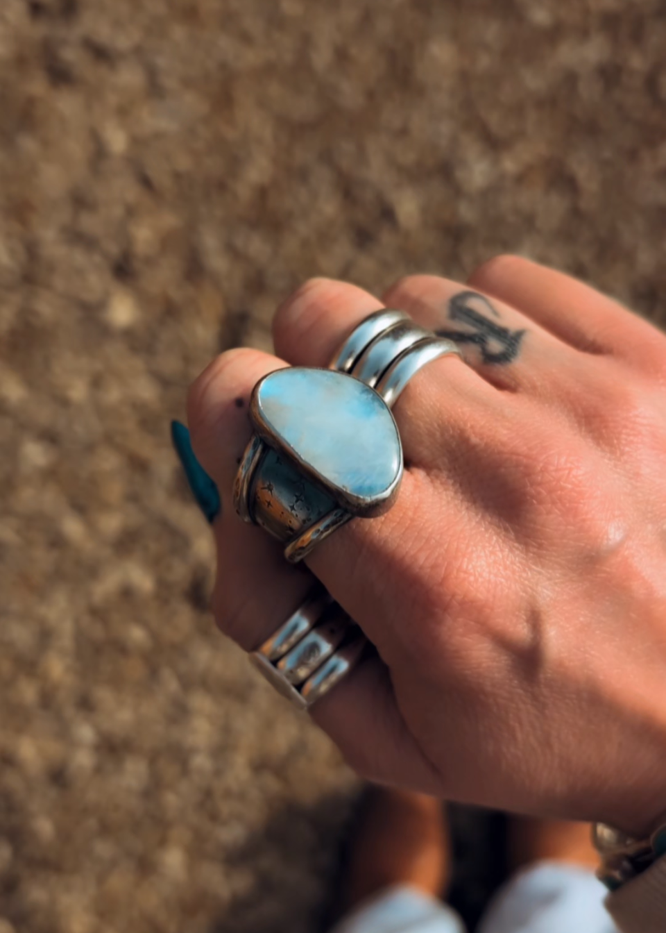 Moongazer Ring (UK size R)