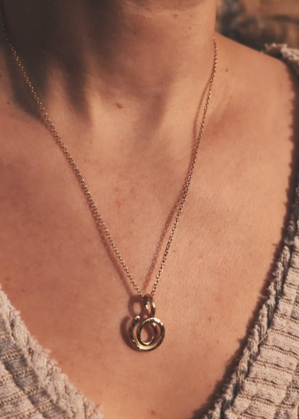 Ebb & Flow Pendant (Gold Filled)