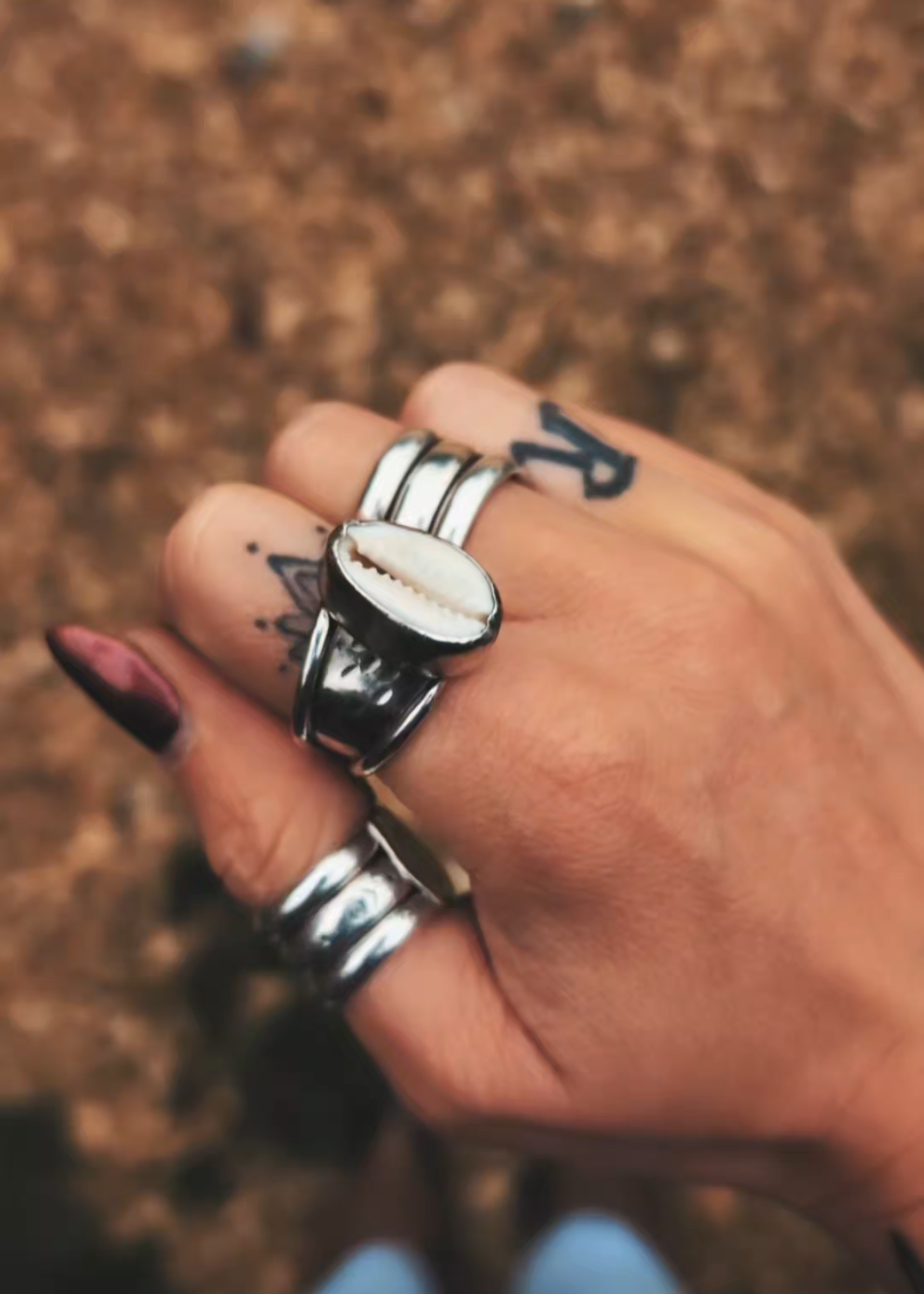 Ocean Echoes Ring (UK size R)