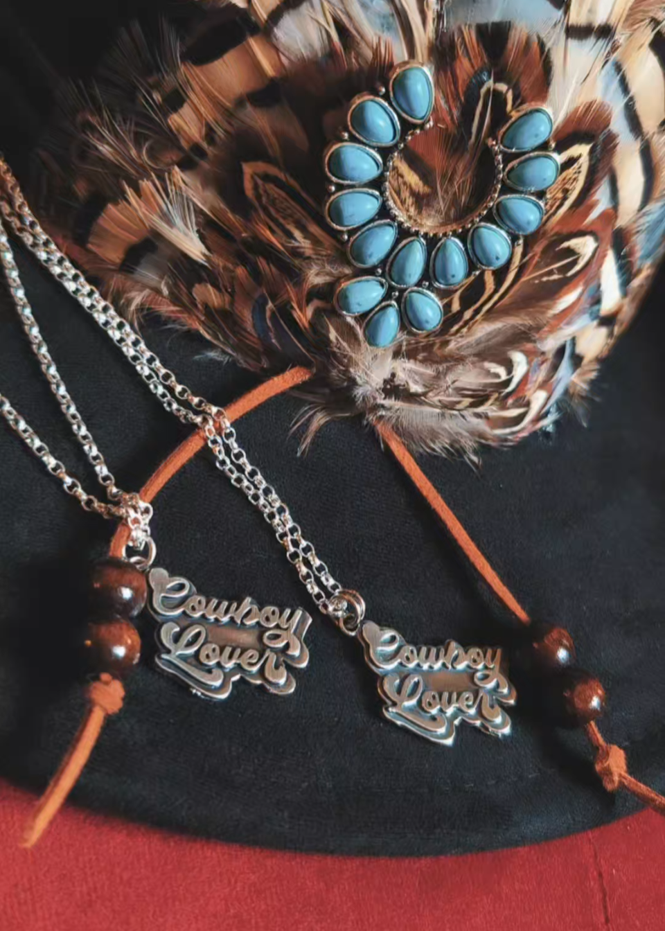COWBOY LOVER PENDANT 🤠