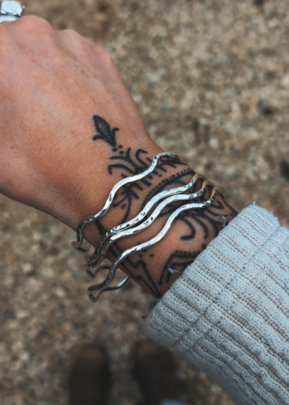 Wavy Baby Bangles (Made to Order)