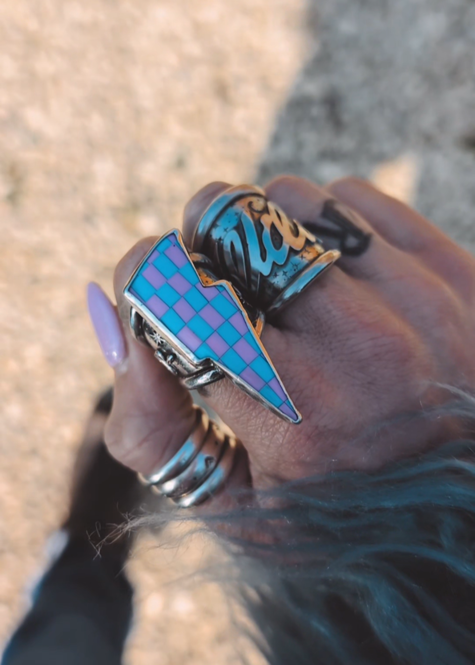 CANDY BOLT ⚡ (UK size Q/R)